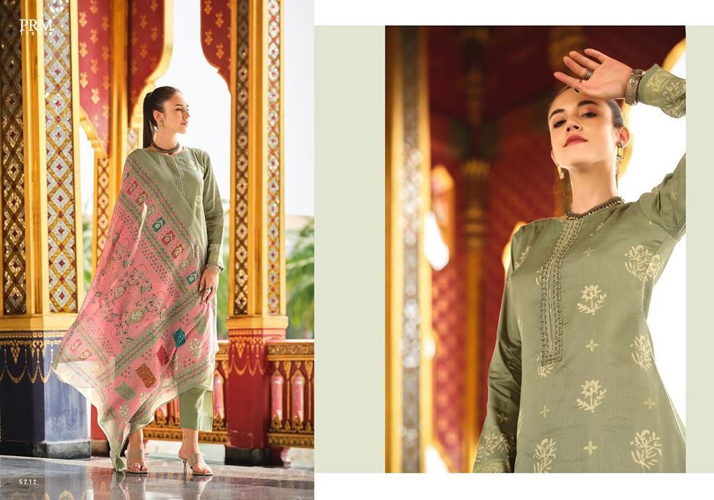 Prm Mashq Cotton Dress Material Catalog